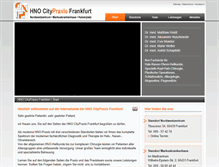 Tablet Screenshot of hno-frankfurt-citypraxis.de